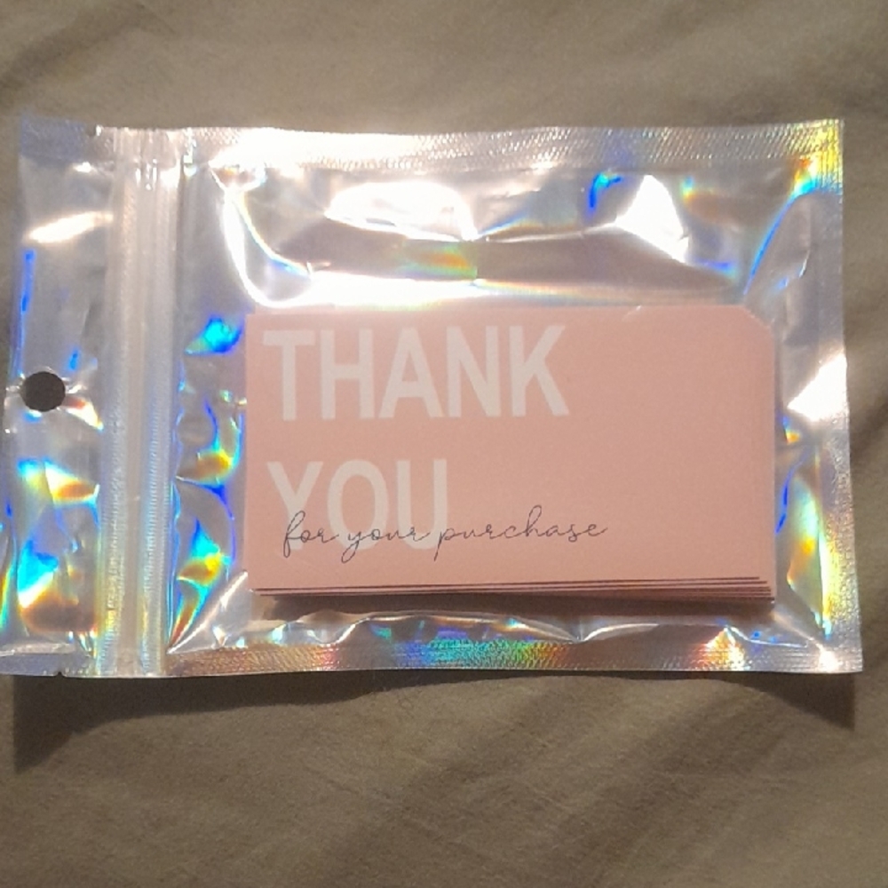 25 Thank You Cards